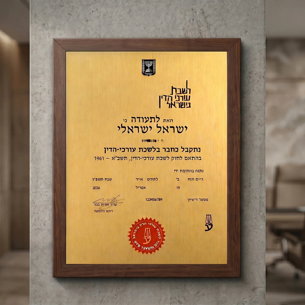 תעודת עורך דין בישראל – כל מה שצריך לדעת