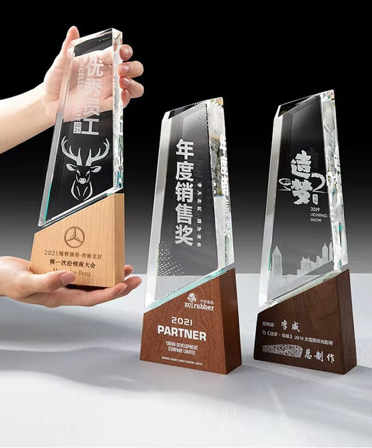 Crystal recognition awards