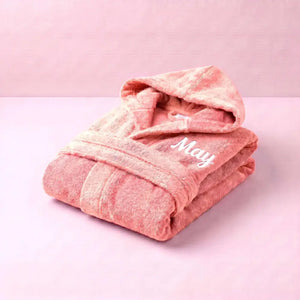 חלוק רחצה לילדים 7-8 Monograma