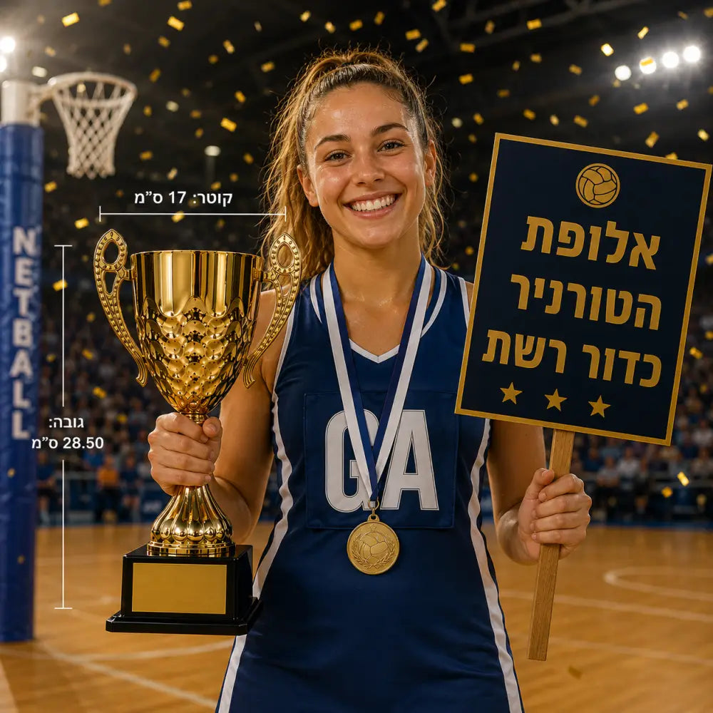 גביע ידיות מוזהב XL