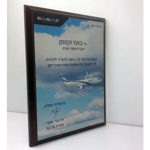 מגיני הוקרה ממתכת ועץ
