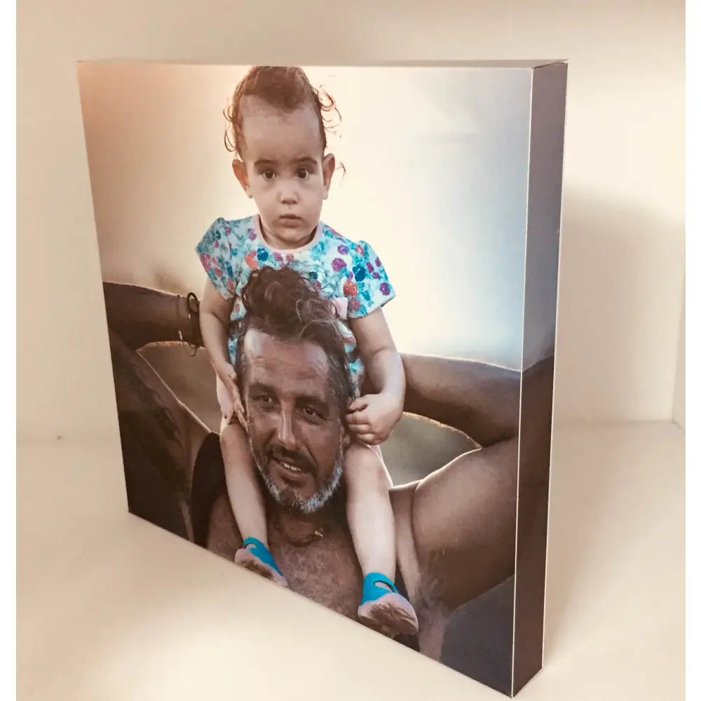 פוטו בלוק מתכתי
