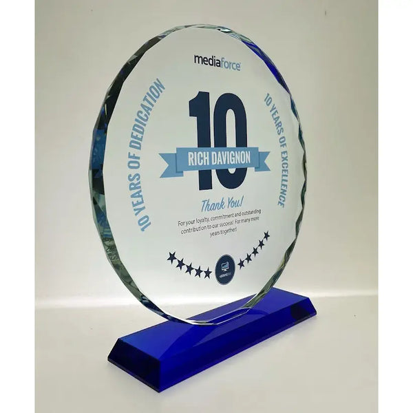 SUNFLOWER - CRYSTAL AWARD