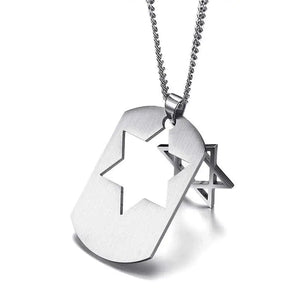 תליון רודיאום יוקרתי ’NEVER FORGET’
